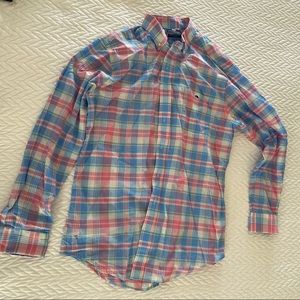 Vineyard Vines Long Sleeve button down Slim Large